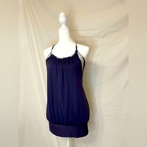 Lululemon yoga top with built-in sports bra, GUC